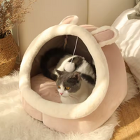 PawPeak™ Cloud Cave — Luxury Calming Bed for Cats & Small Dogs